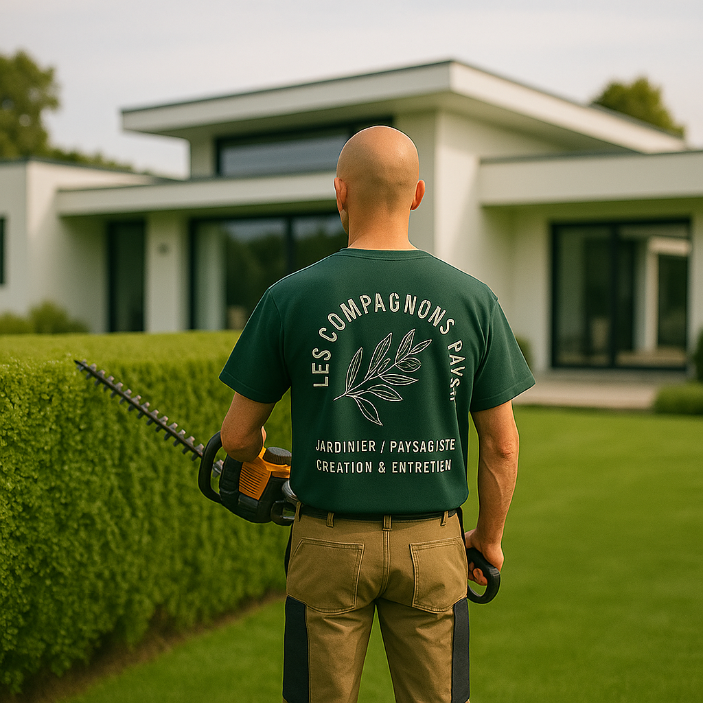 Paysagiste à Nîmes, Les Compagnons Paysagistes propose création, entretien, élagage, piscines et nettoyage extérieurs. Interventions à Nîmes, Uzès, Sommières, Vaunage et alentours.
